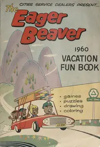 Eager Beaver 1960 Vacation Fun Book