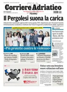 Corriere Adriatico Fermo - 28 Novembre 2024