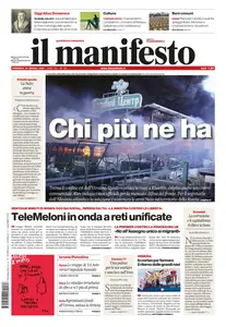 il Manifesto - 26 Maggio 2024