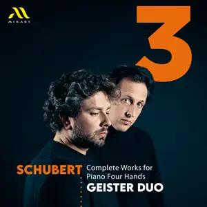 Geister Duo - Schubert- Complete Works for Piano Four Hands - Vol. 3 (2025) [Official Digital Download 24/96]