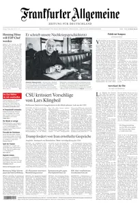 Frankfurter Allgemeine Zeitung - 27 März 2026
