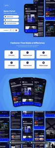 TapTalkNews - News Portal App Design Template CH9CHFK
