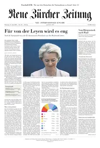 Neue Zurcher Zeitung International  - 11 Juni 2024