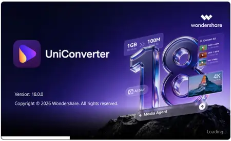 Wondershare UniConverter 18.0.0.58 (x64) Multilingual