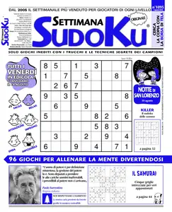 Settimana Sudoku N.1095 - Agosto 2026