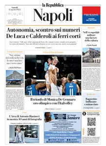 la Repubblica Napoli - 12 Agosto 2024