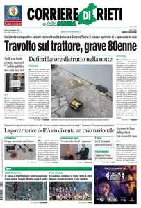 Corriere di Rieti - 9 Maggio 2026