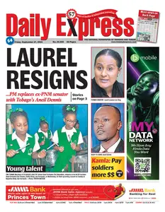 Trinidad & Tobago Daily Express - 27 September 2024