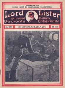 Lord Lister Raffles de grote onbekende CBR-serie 65
