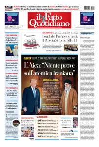 Il Fatto Quotidiano - 19 Giugno 2025