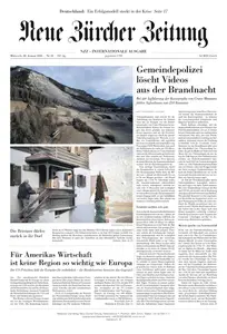 Neue Zürcher Zeitung International - 28 Januar 2026