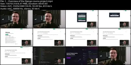 Full Stack Web Development with Django 5, TailwindCSS, HTMX