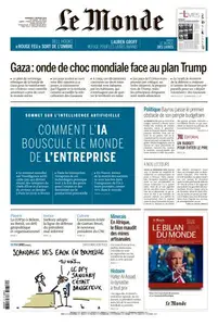 Le Monde du Vendredi 7 Février 2025