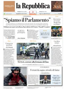 la Repubblica - 28 Ottobre 2024