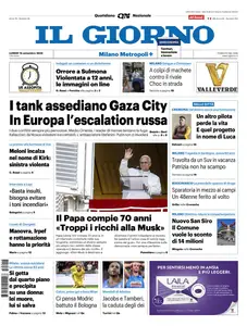Il Giorno Milano Metropoli - 15 Settembre 2025