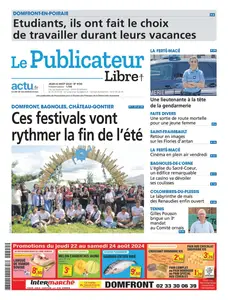 Le Publicateur Libre - 22 Août 2024