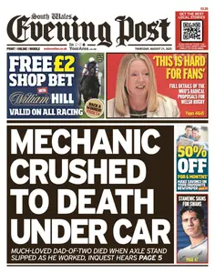 South Wales Evening Post - 21 August 2025