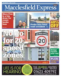 Macclesfield Express - 25 June 2025