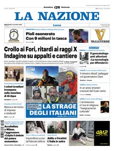 La Nazione Lucca - 5 Novembre 2025