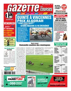 La Gazette des Courses - 11 Septembre 2025