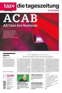 taz die tageszeitung  - 27 Mai 2025