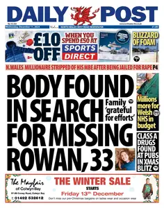 Daily Post Wales West - 11 December 2024