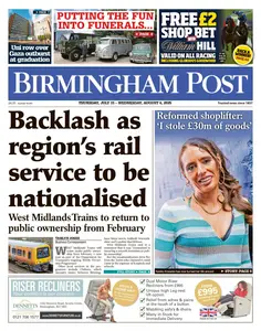 Birmingham Post - 31 July 2025
