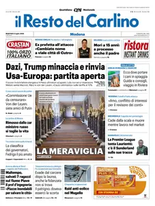 Il Resto del Carlino Modena - 8 Luglio 2025