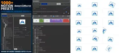 AnimationMaster Plugin for Photoshop + 1000 Premium Motion Presets