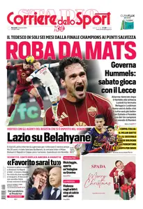 Corriere dello Sport Roma - 4 Dicembre 2024