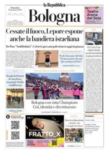 la Repubblica Bologna - 19 Gennaio 2025