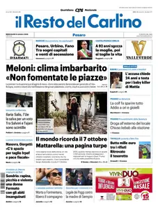 Il Resto del Carlino Pesaro - 8 Ottobre 2025
