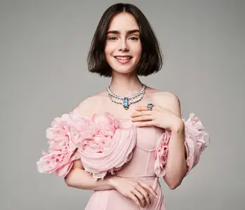 Lily Collins by Benjamin Becker for Harper’s Bazaar Thailand August 2024