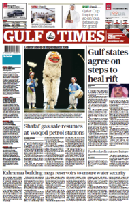 Gulf Times - Qatar, 18.04.2014