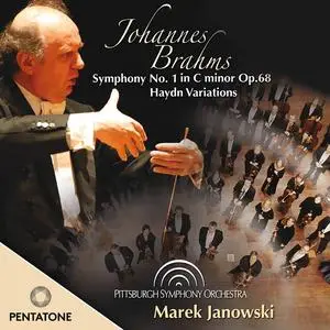 Marek Janowski & Pittsburgh Symphony Orchestra - Brahms: Variations on a Theme by Haydn & Symphony No. 1 (2007/2023) [24/96]