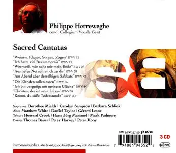 Philippe Herreweghe, Collegium Vocale Gent - Johann Sebastian Bach: Famous Cantatas Vol. 1 (2010)