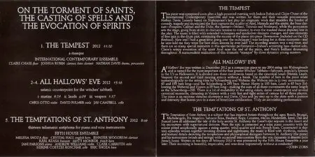 John Zorn - On The Torment Of Saints, The Casting Of Spells and The Evocation Of Spirits (2013) {Tzadik Composer Series}