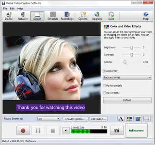 NCH Debut Video Capture Software Pro 3.00