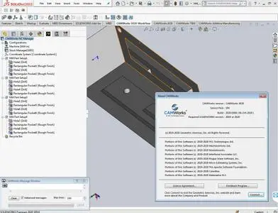 CAMWorks 2020 SP4 Build 2020.10.08