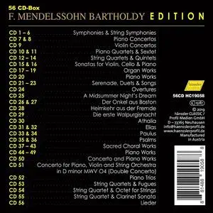 Felix Mendelssohn Bartholdy Edition [56CDs] (2019)