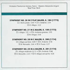 W.A.Mozart - 46 Symphonies (Alessandro Arigoni) CD6 of 10