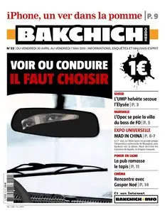 Bakchich N°22 du 30 Avril au 07 Mai 2010
