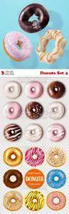 Vectors - Donuts Set 4