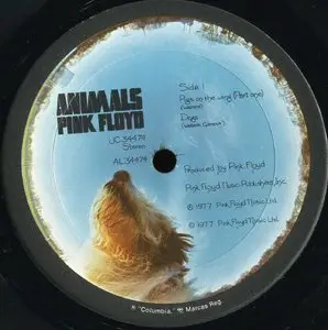 Pink Floyd - Animals {Original US} vinyl rip 24/96 (same vinyl, two different carts)