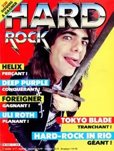 Hard Rock Magazine N°7 - Mars 1985