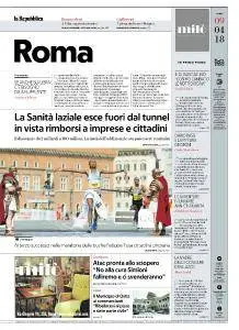 la Repubblica Roma - 9 Aprile 2018