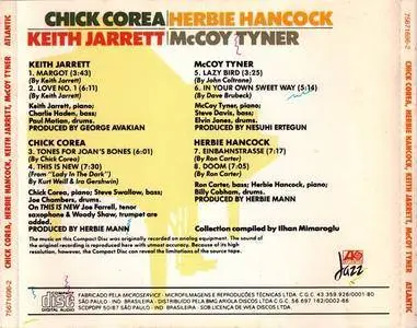 Chick Corea, Herbie Hancock, Keith Jarrett, McCoy Tyner - (1990) {Atlantic}