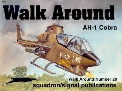 AH-1 Cobra - Walk Around Number 29 (Squadron/Signal Publications 5529)
