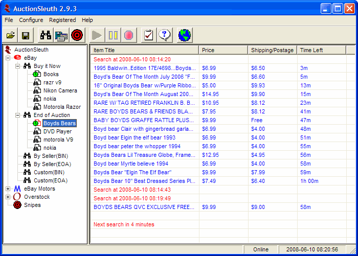 AuctionSleuth v2.9.7