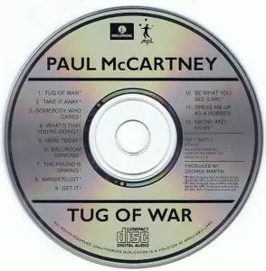 Paul McCartney - Tug Of War (1982) [1988, Reissue]